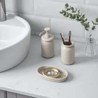 IKEA ÅLTJÄRN Set accesorii baie, 3 piese