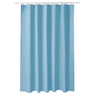 IKEA LUDDHAGTORN Perdea dus, albastru, 180x200 cm