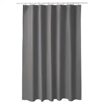 IKEA LUDDHAGTORN Perdea dus, gri, 180x200 cm