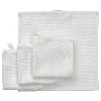 IKEA LUDDVIAL Prosop de fata, alb, 25x25 cm
