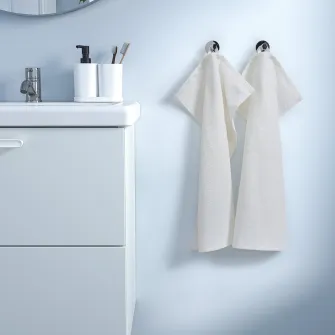 IKEA LUDDVIAL Prosop maini, alb, 40x60 cm