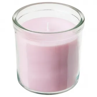 IKEA LUGNARE Lumanare parfumata pahar, iasomie/roz, 40 h