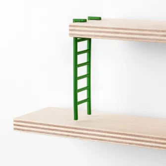 IKEA LUSTIGT Polita suspendata, 37x37 cm