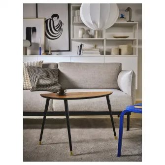 IKEA LÖVBACKEN Masuta cafea, maro mediu, 77x39 cm