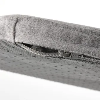 IKEA ÄLVGRÄSMAL Perna scaun, gri, 32.6/31.3x33x3 cm