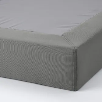 IKEA LYNGÖR Husa, gri inchis, 140x200 cm
