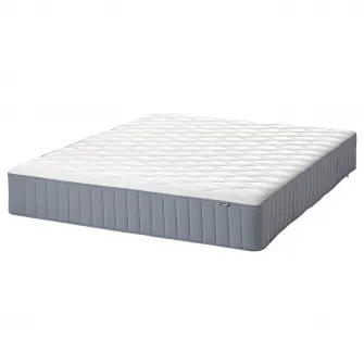 IKEA LYNGÖR Pat, Vågstranda extra ferma/bleu gri inchis, 140x200 cm