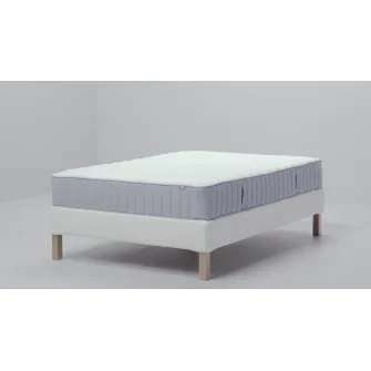 IKEA VÅGSTRANDA Saltea cu arcuri impachetate, extra ferma/bleu, 160x200 cm