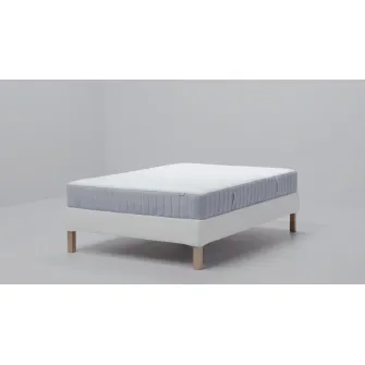 IKEA VALEVÅG Saltea cu arcuri impachetate, ferma/bleu, 160x200 cm