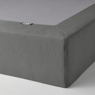 IKEA LYNGÖR Somiera, gri inchis, 140x200 cm