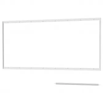IKEA LYSEKIL Sina panou perete, aluminiu, 120 cm