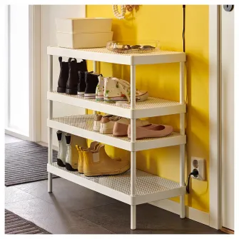 IKEA MACKAPÄR Suport pantofi, alb, 78x32x40 cm