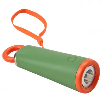 IKEA MAJBAGGE Lanterna LED manuala, verde/portocaliu