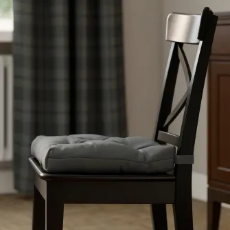 IKEA MALINDA Perna scaun, gri, 40/35x38x7 cm