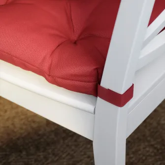 IKEA MALINDA Perna scaun, rosu inchis, 40/35x38x7 cm