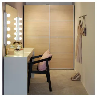 IKEA MALM Masuta de toaleta, alb, 120x41 cm