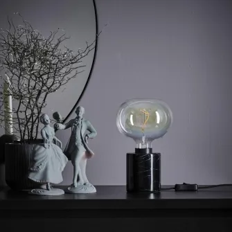 IKEA MOLNART Bec LED E27 260 lumeni, eliptic multicolor, 150 mm