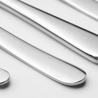 IKEA MARTORP Set tacamuri, 30piese, inox