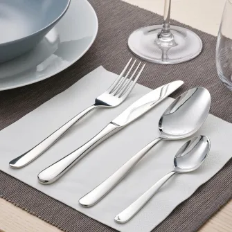 IKEA MARTORP Set tacamuri, 30piese, inox