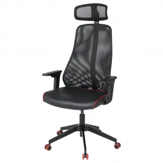 IKEA MATCHSPEL Scaun de gaming, Bomstad negru