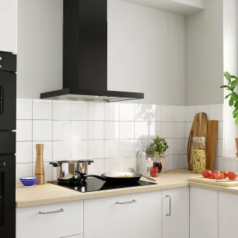 IKEA MATÄLSKARE Hota perete, negru, 60 cm