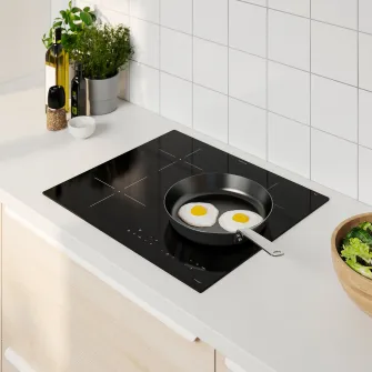 IKEA MATMÄSSIG Plita cu inductie, IKEA 300 negru, 59 cm