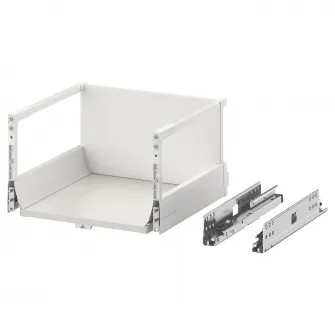 IKEA MAXIMERA Sertar inalt, alb, 40x37 cm
