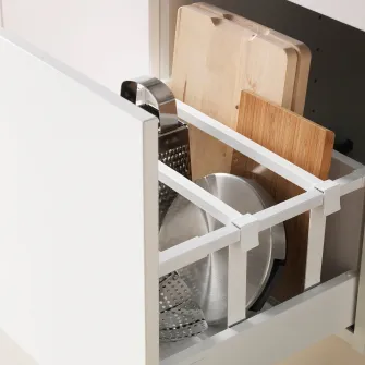 IKEA MAXIMERA Sertar inalt, alb, 40x37 cm