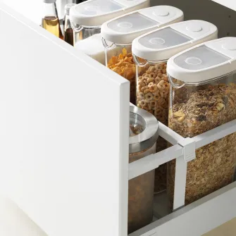 IKEA MAXIMERA Sertar inalt, alb, 60x37 cm