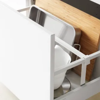 IKEA MAXIMERA Sertar inalt, alb, 60x37 cm