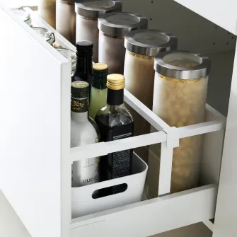 IKEA MAXIMERA Sertar inalt, alb, 80x37 cm