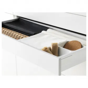 IKEA MAXIMERA Sertar, jos, alb, 80x37 cm