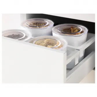 IKEA MAXIMERA Sertar mediu, alb, 40x37 cm