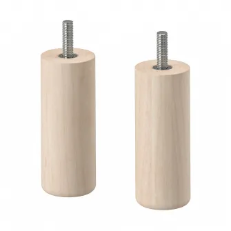 IKEA MEJARP Picior, mesteacan, 10 cm