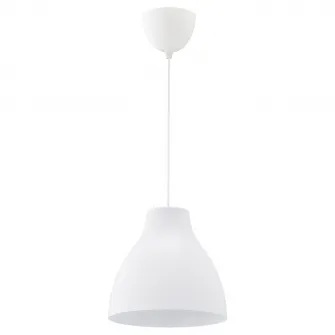IKEA MELODI Lustra, alb, 28 cm