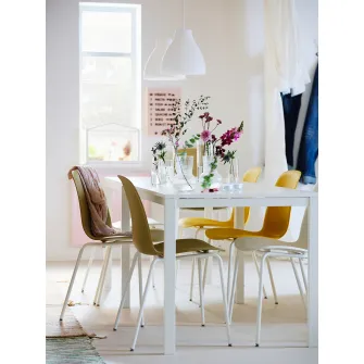 IKEA MELODI Lustra, alb, 28 cm