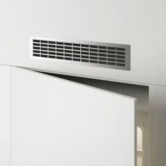 IKEA METOD Gratar de ventilatie, inox