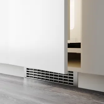 IKEA METOD Plinta ventilatie, inox, 60 cm