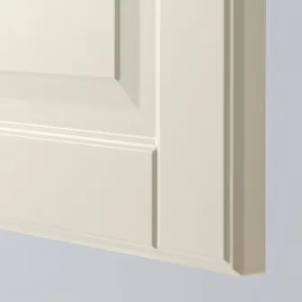 IKEA METOD Corp inalt frigider/congelator+usa, alb/Bodbyn alb murdar, 60x60x200 cm