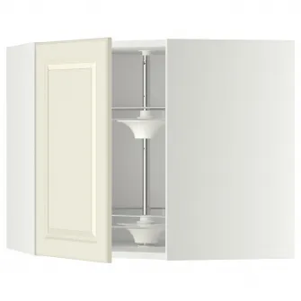 IKEA METOD Corp suspendat colt+carusel, alb/Bodbyn alb murdar, 68x60 cm