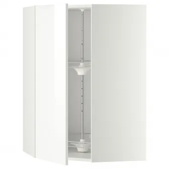 IKEA METOD Corp suspendat colt+carusel, alb/Ringhult alb, 68x100 cm