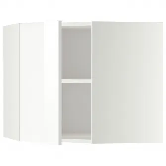 IKEA METOD Corp suspendat colt+polite, alb/Ringhult alb, 68x60 cm