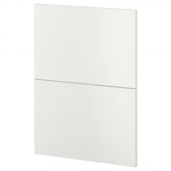 IKEA METOD Front masina de spalat vase, 2 buc., Veddinge alb, 60 cm