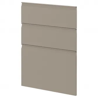 IKEA METOD Front masina de spalat vase, 3 buc., Upplöv mat bej deschis, 60 cm