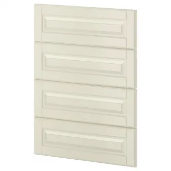 IKEA METOD Front masina de spalat vase 4 buc., Bodbyn alb murdar, 60 cm