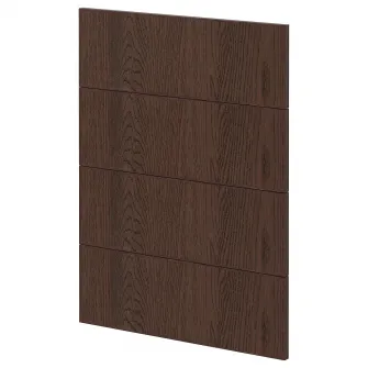 IKEA METOD Front masina de spalat vase 4 buc., Sinarp maro, 60 cm