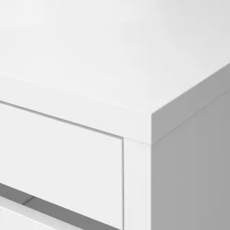 IKEA MICKE Birou, alb, 105x50 cm