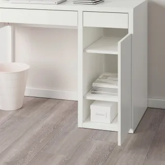 IKEA MICKE Birou, alb, 105x50 cm