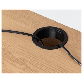 IKEA MICKE Birou operational, aspect stejar, 105x50 cm