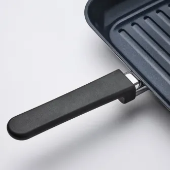 IKEA MIDDAGSMAT Tigaie gratar, strat antiaderent/inox, 28x28 cm